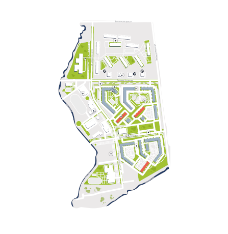 Bebauungsplan-Karte Bebauungsplan-Karte