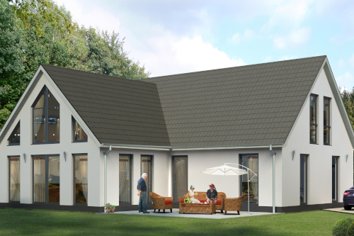 Grundriss Einfamilienhaus modern Grundriss Einfamilienhaus modern