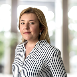 Kundenmanagerin Aleksandra Manevska
