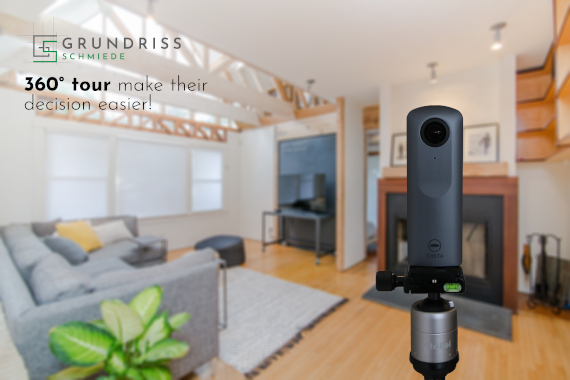 Kamera für einen virtueller Rundgang Kamera für einen virtueller Rundgang