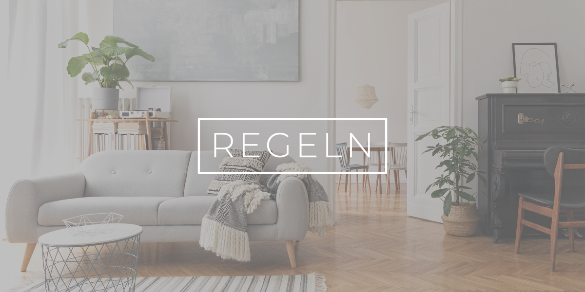 Regeln für die Wohnfläche Regeln für die Wohnfläche